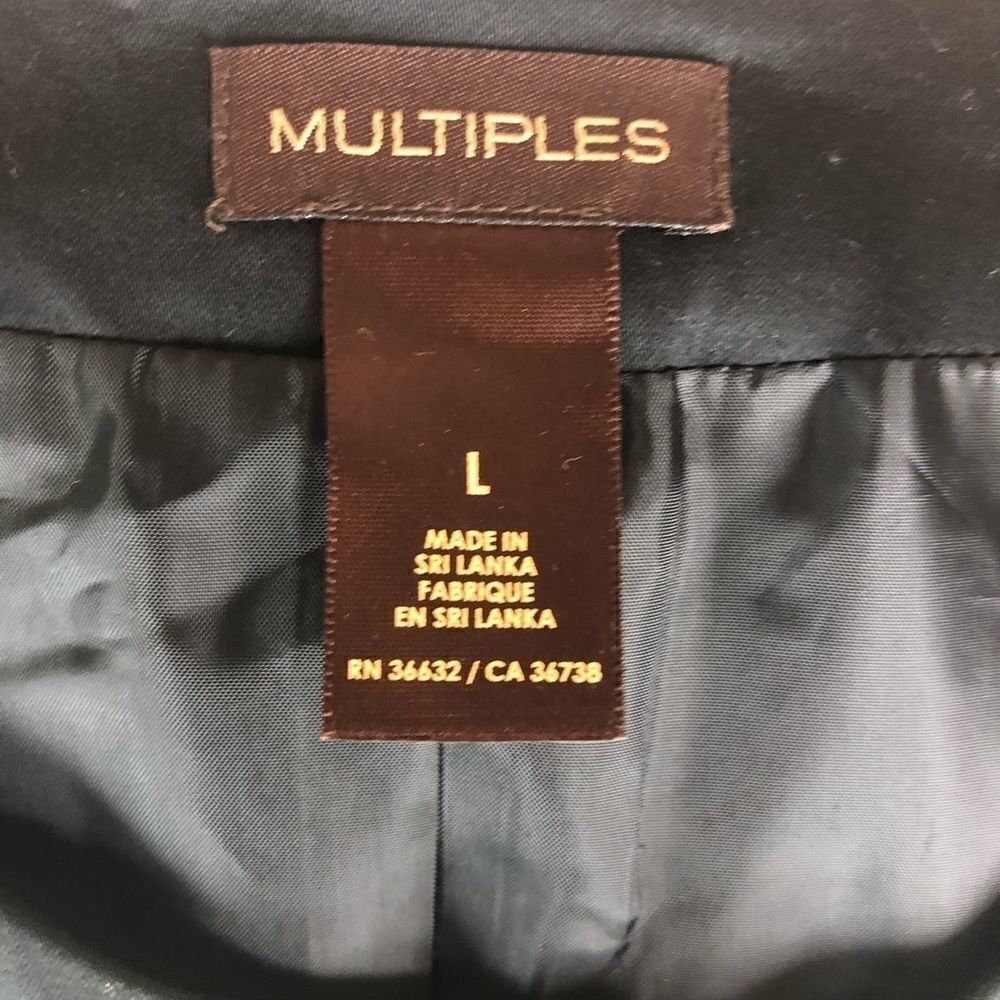 NWT Multiples Jacket Size Large - Picture 7 of 7